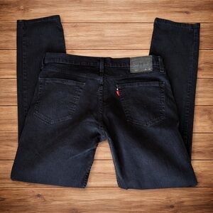 Levi’s 511 Slim Fit Jeans Men’s 36x34 Black Denim Stretch Classic Casual Pants